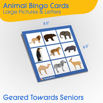 Keeping Busy Expressions Set 1 Dementia Activities for Seniors | Alzheimer Products for Elderly Patients | Fun Memory Game Toy & Cognitive Brain Puzzle for Senior Citizens w/Memory Loss or Alzheimers
