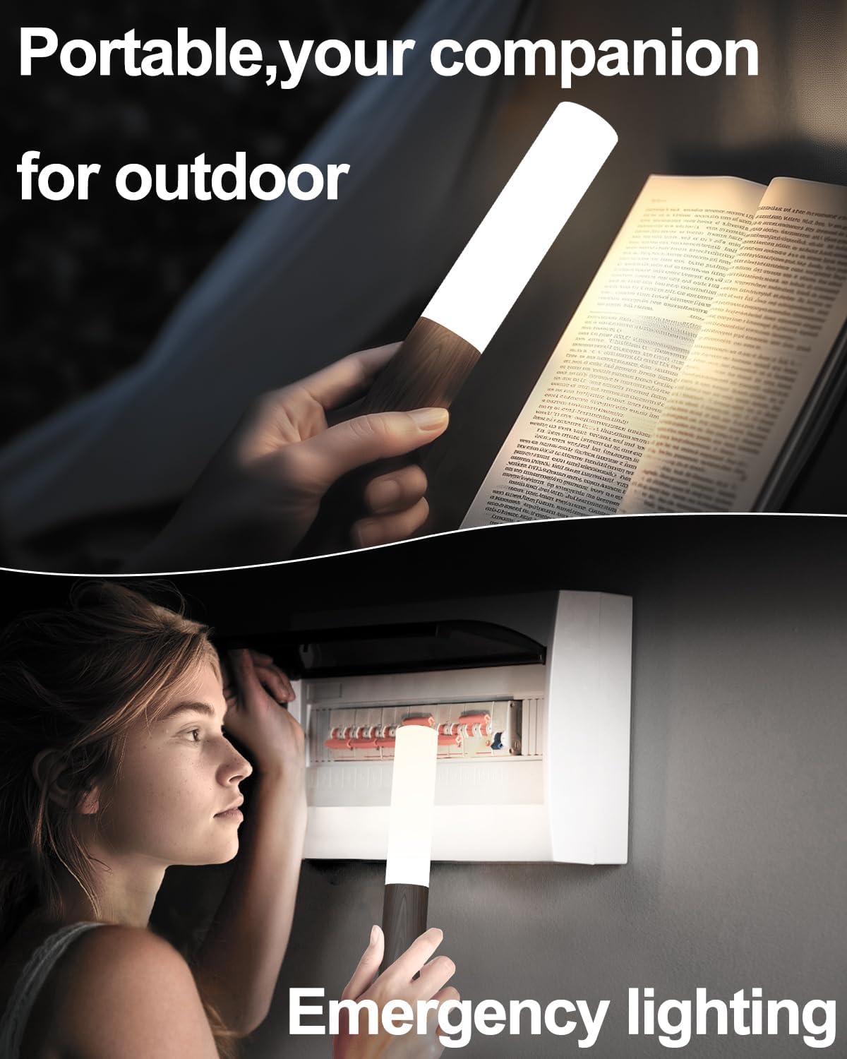 iThird Motion Sensor Light Indoor, 2200mAh Rechargeable Wall Sconce