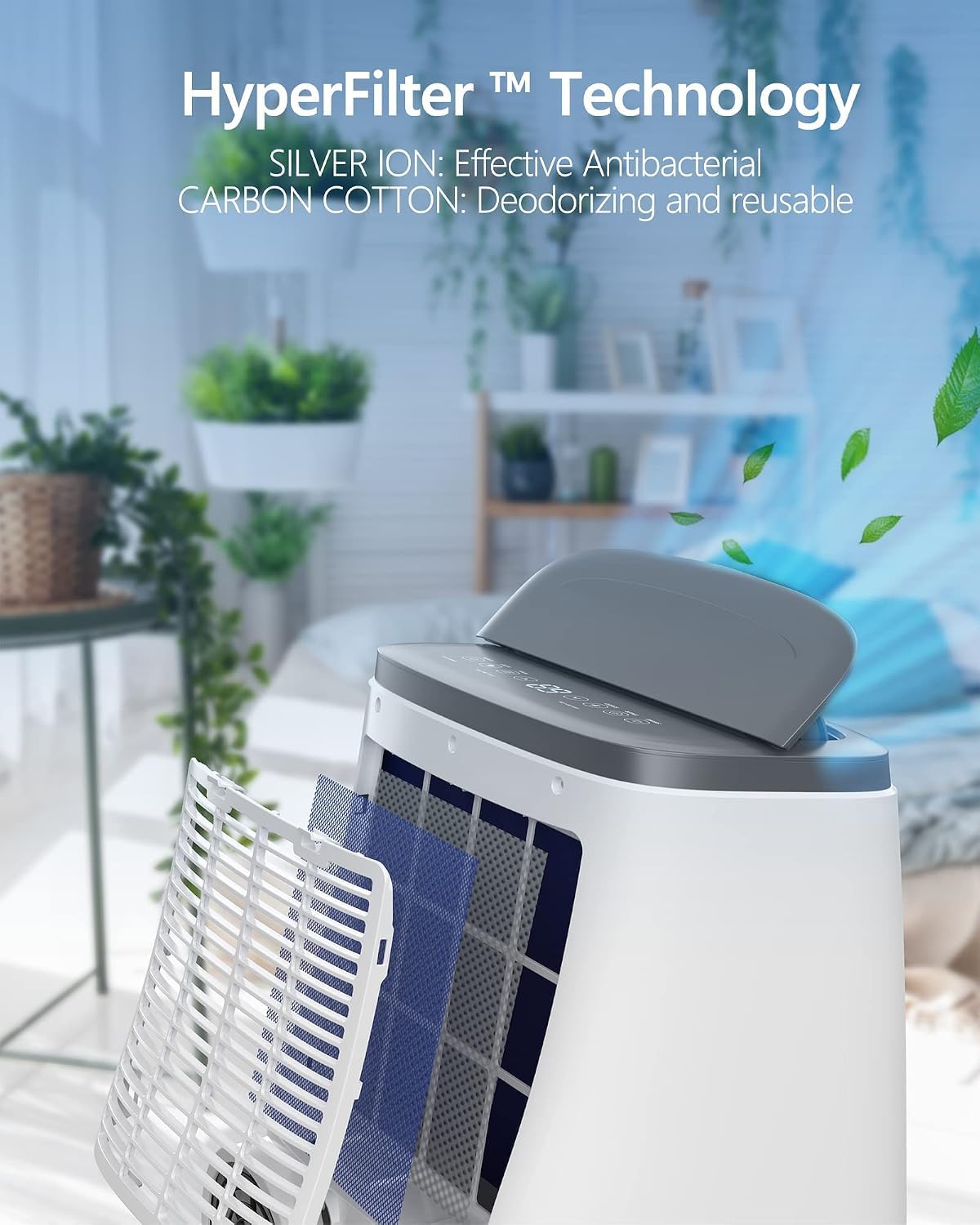 Garvee 14,000 BTU Portable Air Conditioner, 3-in-1 Portable AC for Rooms | Fast & Quiet Cooling for Rooms up to 750 Sq.Ft, Remote Control, LED Display Panel, Included Easy Install Window Kit
