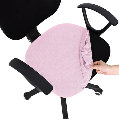 Smiry Office Computer Chair Armrest Covers, 2PCs Anti-dust Arm Rest Pad | Removable Washable Desk Chair Arm Pad Covers, Grey