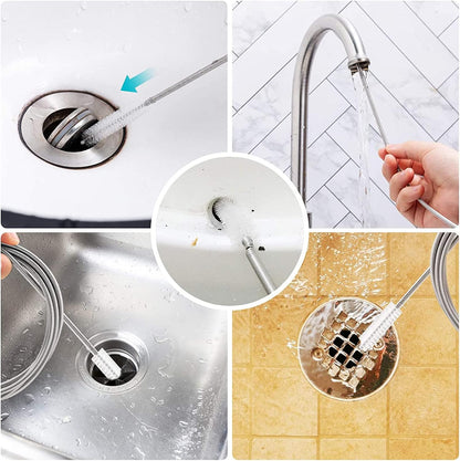 Long Wire Brush sunroof Drain Cleaning Tool for car and Fridge 60-inch X 2/5 inch