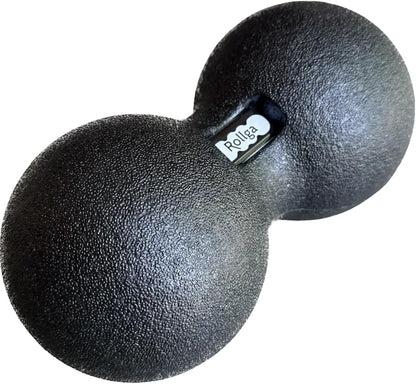 Peanut - The Better Peanut Ball Roller for Deep Tissue Massage, Mobility, Physical Therapy, Double Lacrosse Ball Massage, Back Pain, Myofascial Release, Muscle Knots, Suboccipital, & Acupoint