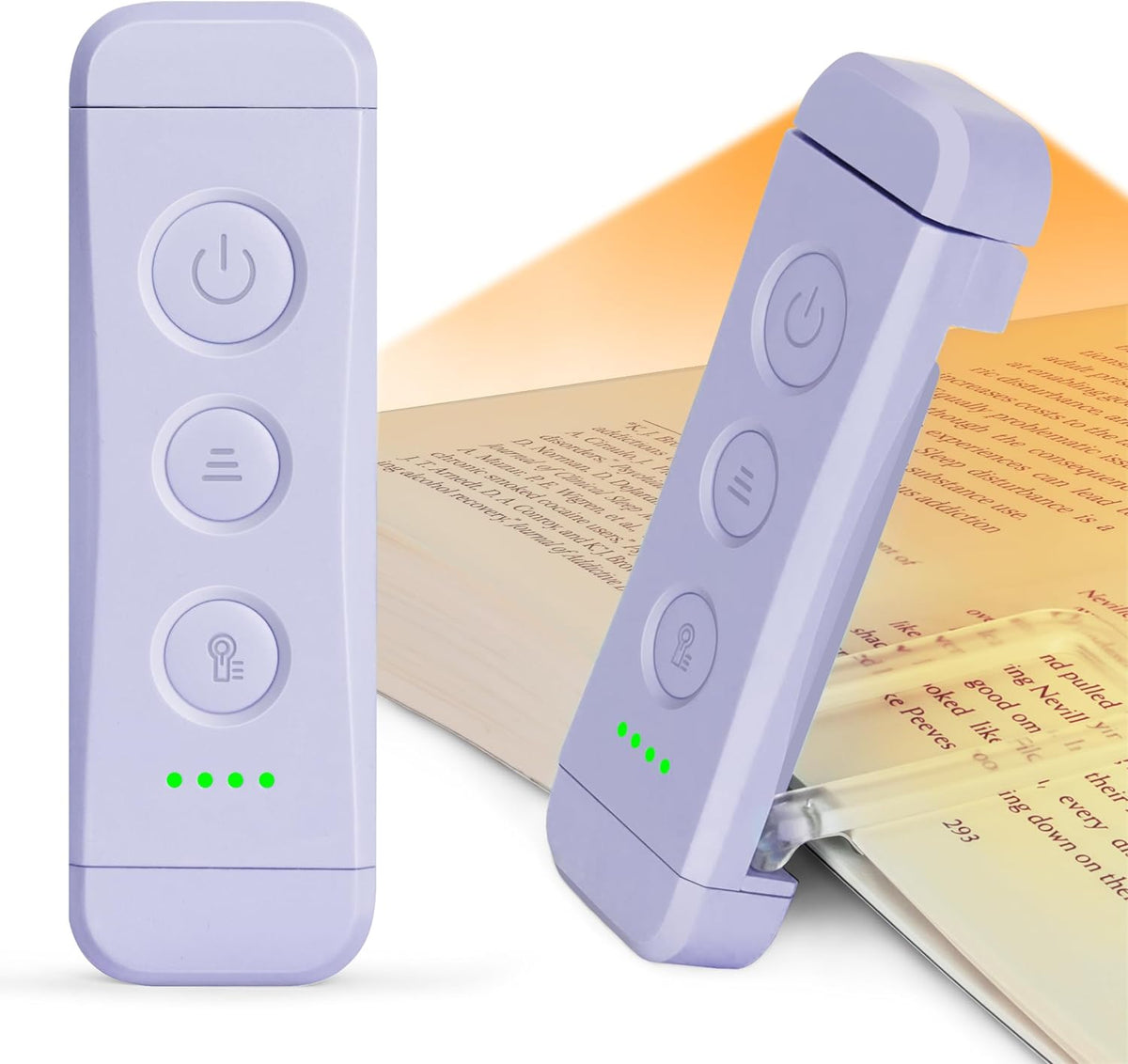 Glocusent USB Rechargeable Book Light for Reading in Bed, LED Reading Light