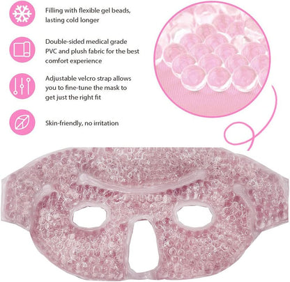 ColdCool Gel Eye Mask – Reusable Cold Compress for Puffy Eyes