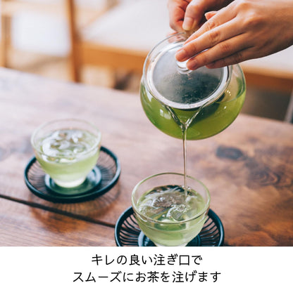 Hario ChaCha Kyusu "Maru" Tea Pot, 700ml