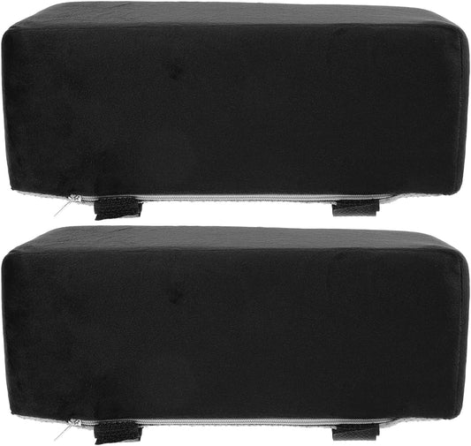 Sewroro Office Chair Arm Rest Booster Enhanced Comfort Chair Armrest Elevator Pads Sturdy Gaming Seat Armrests Lateral Support for Wheelchair Office Chair Armrest Booster