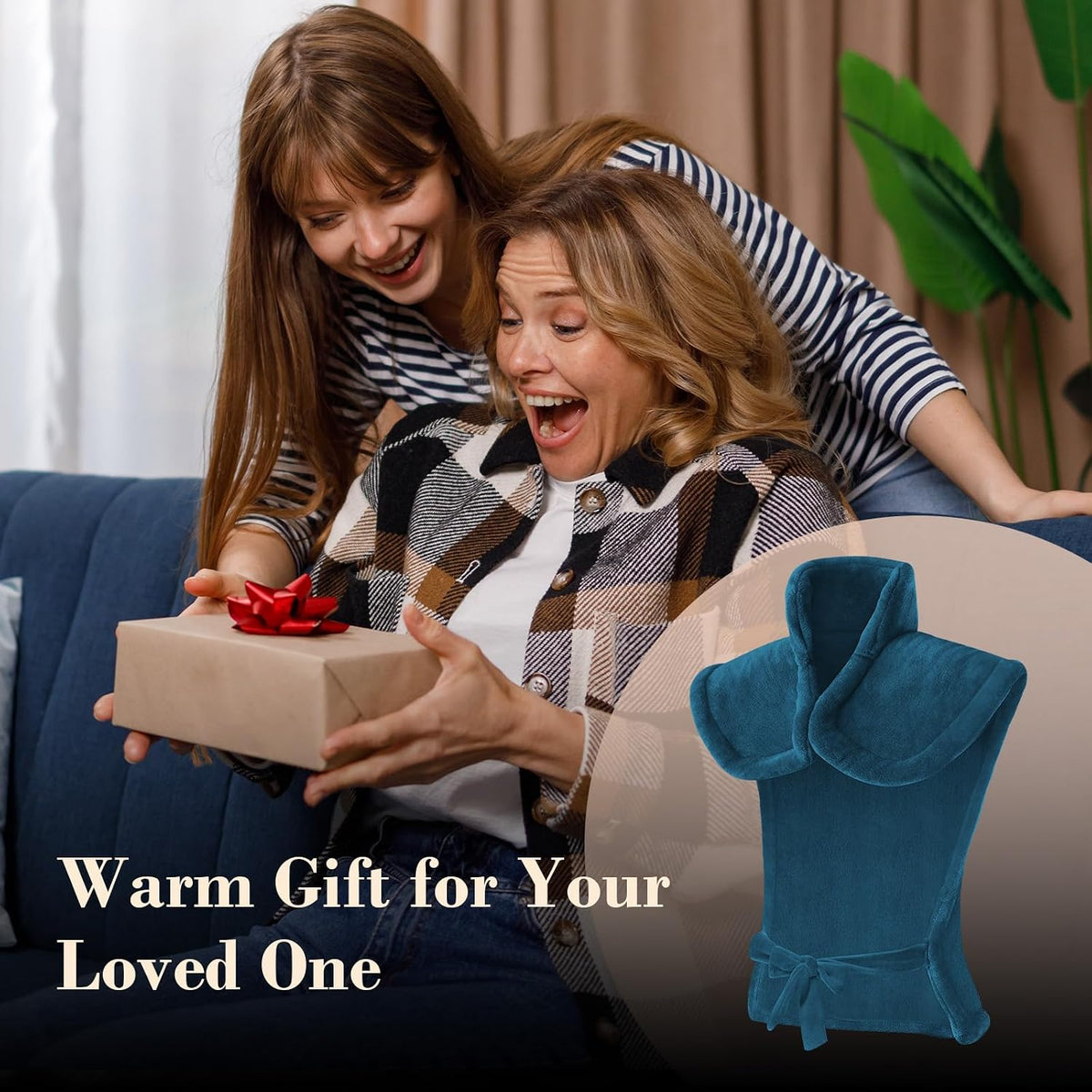 COMFIER Electric Heating Pad for Back, Neck and Shoulders, FSA Eligible HSA