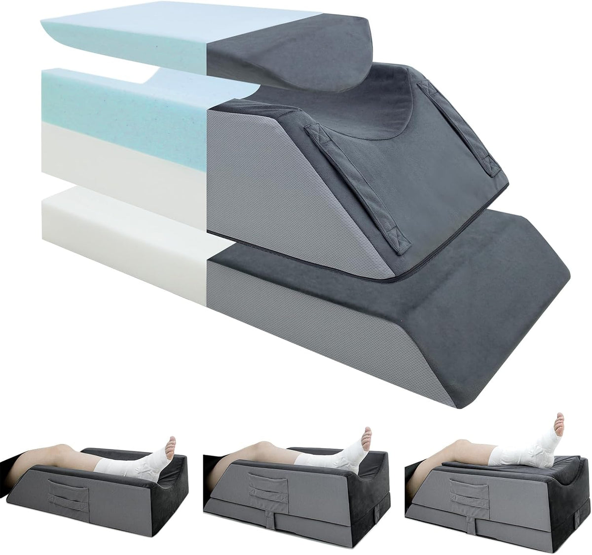 Kehangte Leg Elevation Pillows for After Surgery,Wedge Pillow,Knee Pillows