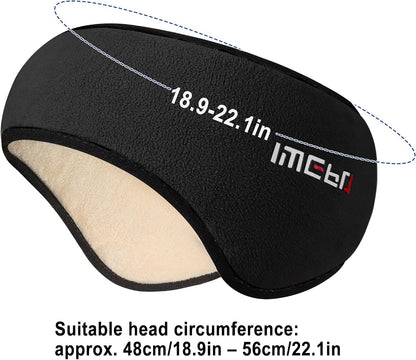 Sleep Mask & Earmuffs for Sleep - 2 in 1 Ear & Eye Mask with Ear Plugs