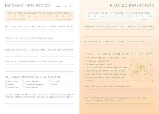 Intuition: A Day and Night Reflection Journal (Inner World)