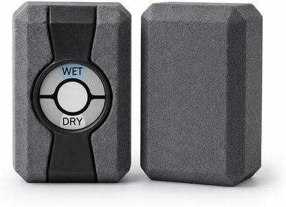 CUBE Gun Safe Dehumidifier, 2 Pack, for small confined space | Rechargeable, Reusable Desiccant Stone, Wet/Dry Indicator, Microwave Renewable, For Safes, Toolboxes, Camera Bags & Cars
