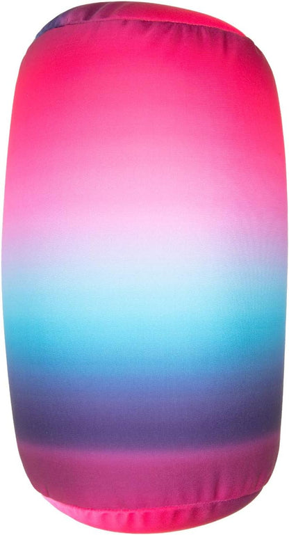 Squishy Microbead Neck Pillow, 7Inch x 12Inch Soft Travel Body Bed Pillow Bean Pillow for Kids Adult Chair Sleeping Car Seat, Fun Dormroom (Sky Blue)