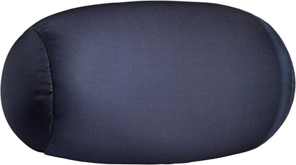 Squishy Microbead Neck Pillow, 7Inch x 12Inch Soft Travel Body Bed Pillow Bean Pillow for Kids Adult Chair Sleeping Car Seat, Fun Dormroom (Sky Blue)