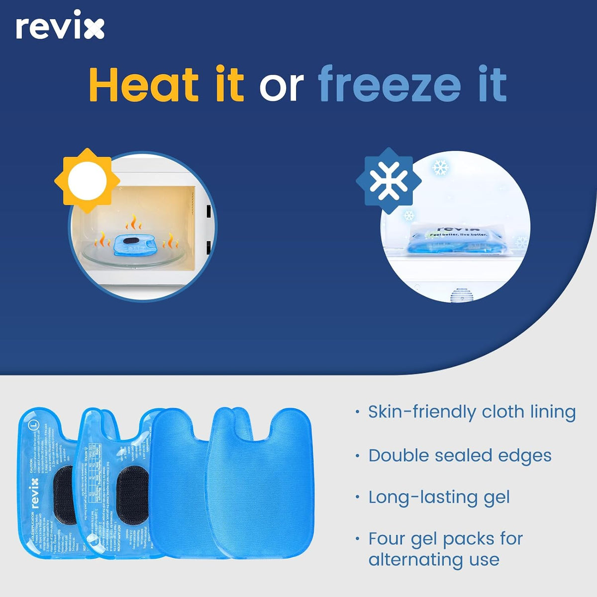 REVIX Kids Teeth Ice Pack Head Wrap for Tonsillectomy & Wisdom Teeth