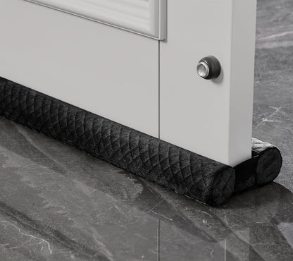 Ciieyuo Premium Velvet Under Door Draft Stopper, Adjustable 30-36 Inches | Door Air Draft Stopper, Easy-to-Install Under Door Gap Filler, Blocks Noise, Cold Air, Light, Dust, and Drafts