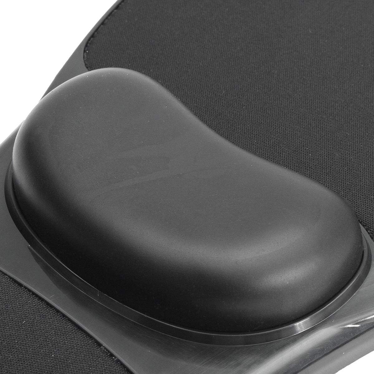 Home Office Computer Arm Rest Chair Armrest Mouse Pad Mat Wrist Support Black (Please Measure Chair arm Rest Size and Confirm Our Straps Size Before Ordering)