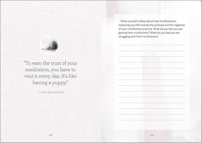 A Mindfulness for Beginners Journal: Prompts and Practices for Living in the Moment