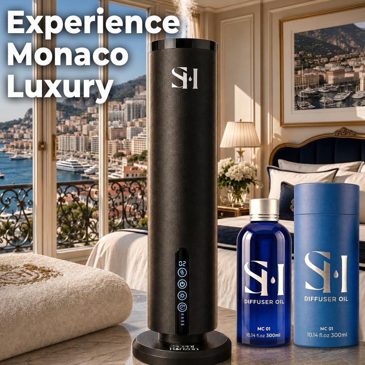 ScentHorizon Monaco MC01 Hotel Diffuser Oil Refill, 5.07 oz (150 ml)