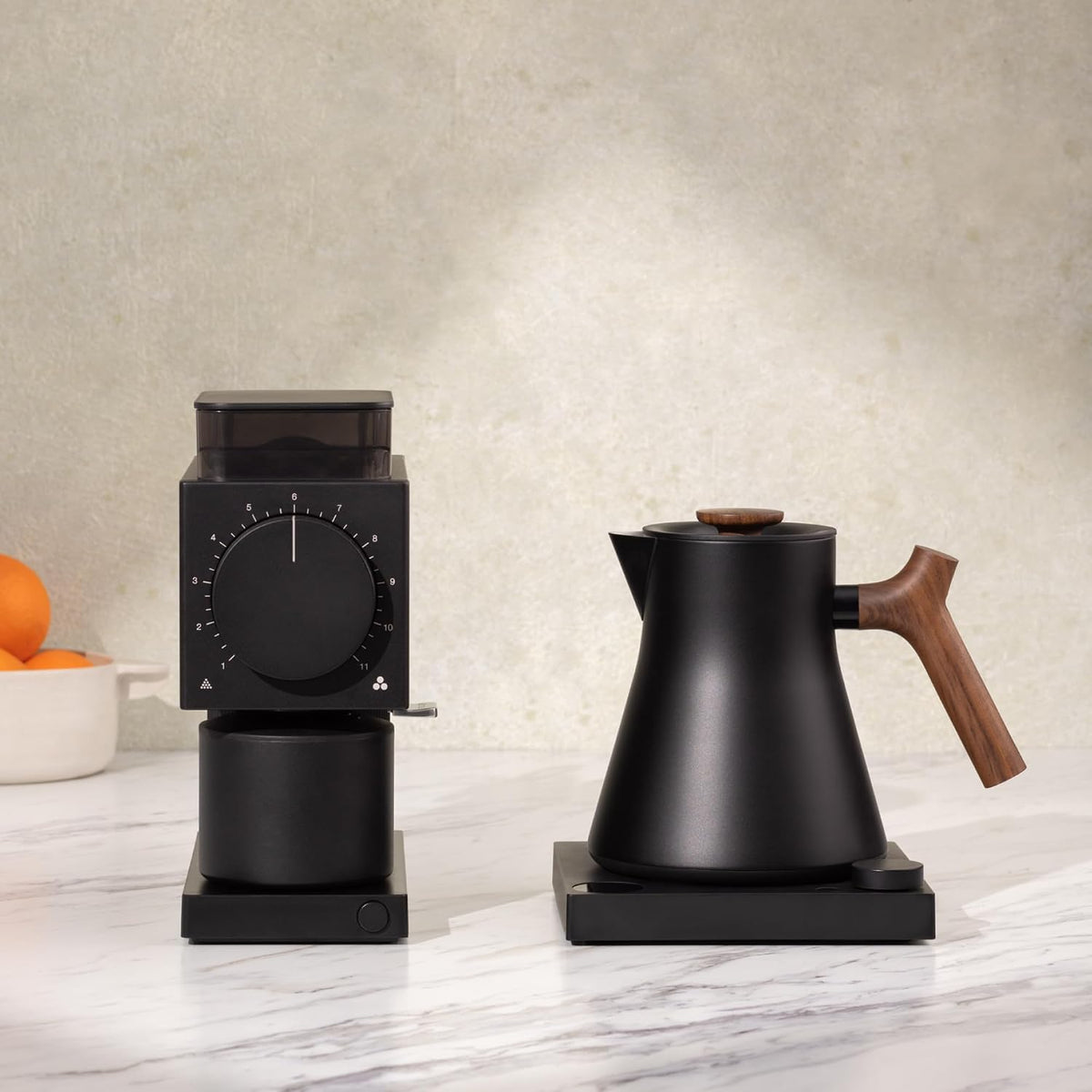 Fellow Corvo EKG Pro Small Electric Tea Kettle for Coffee, 0.9 Liter