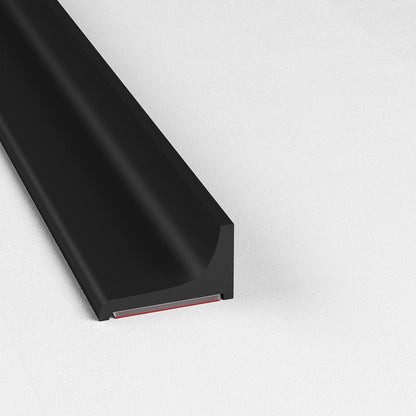 39 inch Silicone Water Guard for Kitchen Sink, Rubber Shower Threshold Splash Guard, Shower Barrier Water Strip Dam, Corner Water Retaining Dam Strip for Kitchen Sink Cooktop Bathroom Tub
