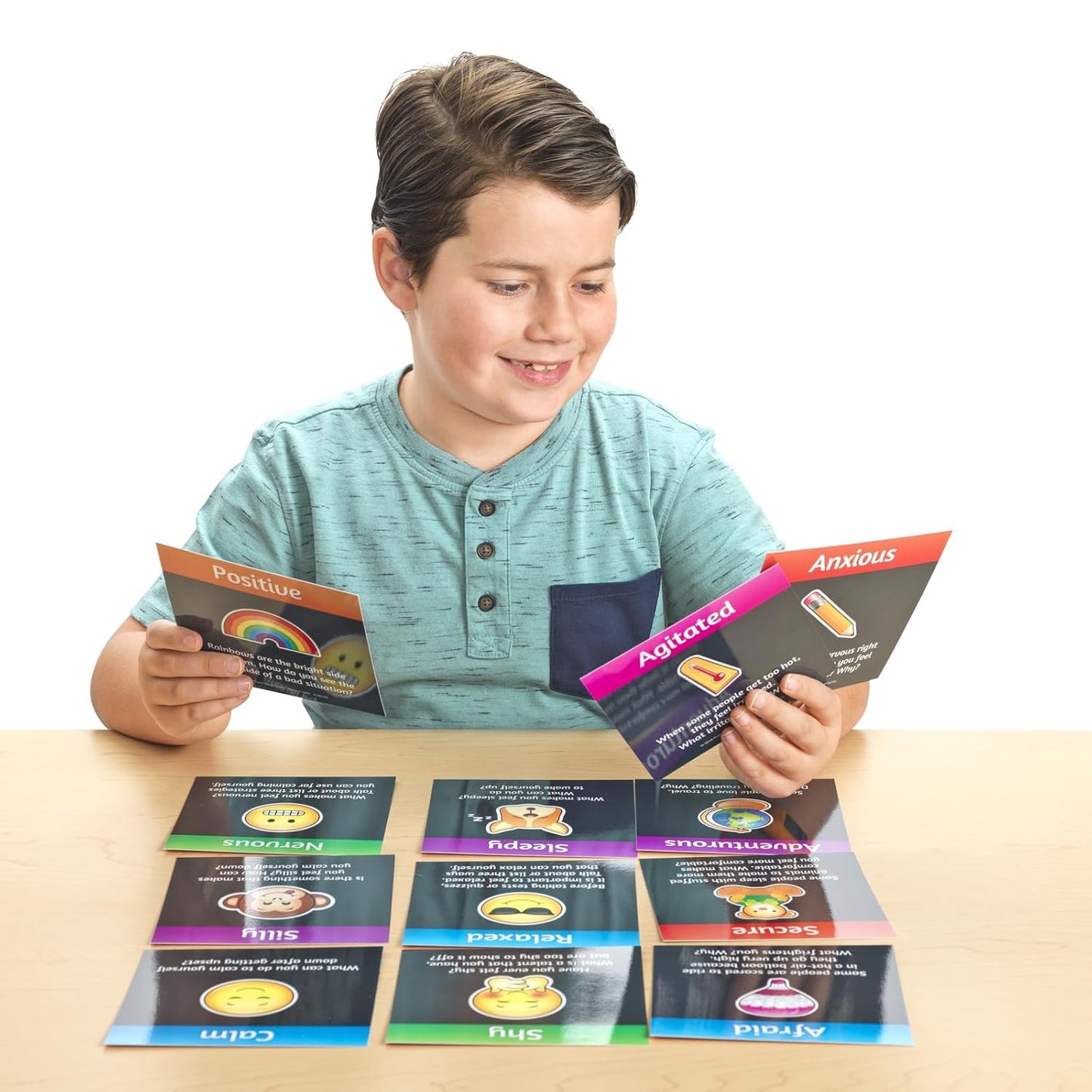 Really Good Stuff Self Care Reflection Cards-Mindful Thinking | Ages 11+, Grades 6+, Positive Affirmations, Meditation Techniques to Manage Emotions & Feelings for Kids & Adults