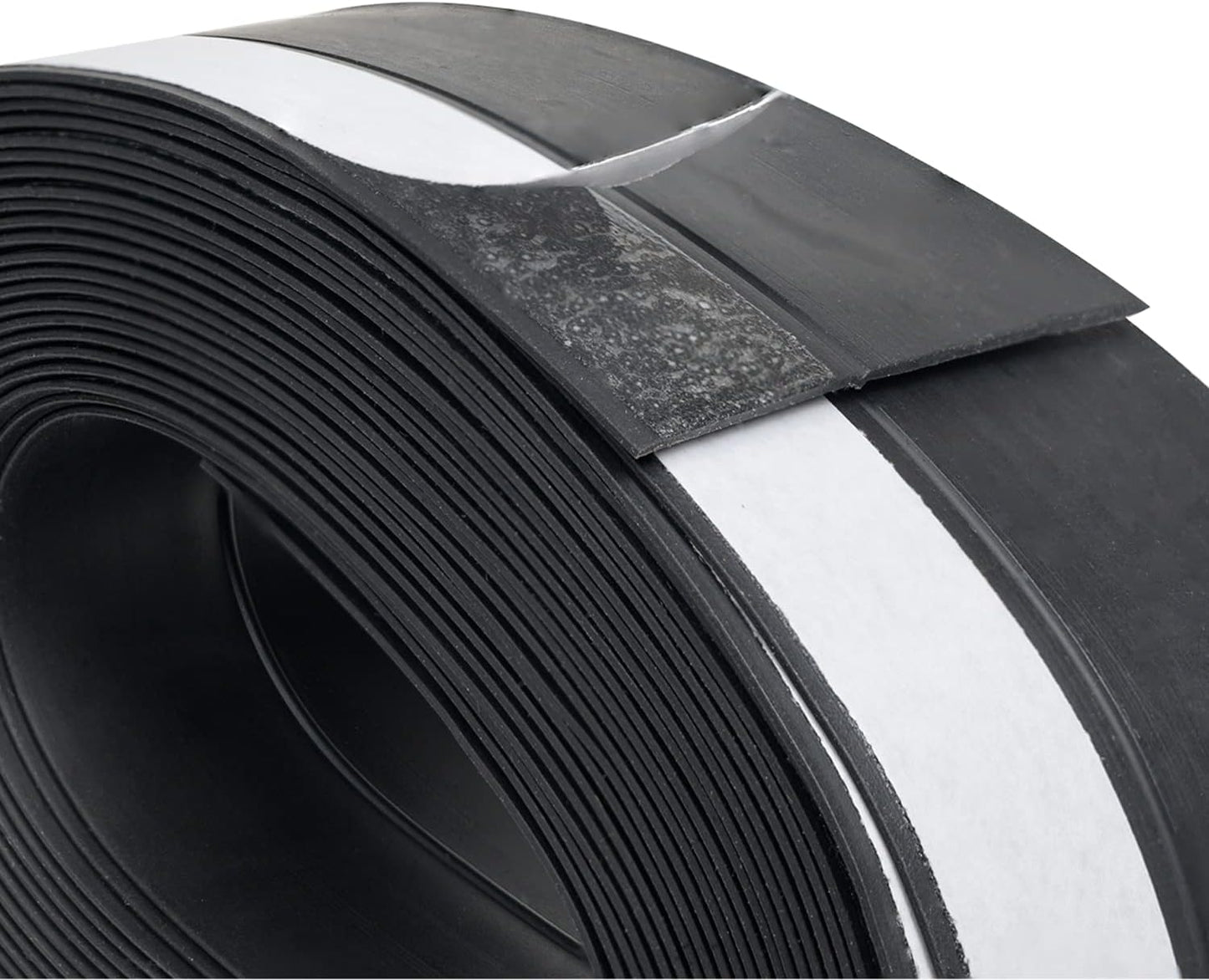 Door Weatherstrip Strong Adhesive Door Bottom Seal Black Rubber Strip 16.4 Feet Length Weather Stripping Bottom Seal Strip Door Winddow Sweep Weather Stripping Draft Stopper