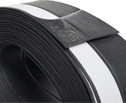 Door Weatherstrip Strong Adhesive Door Bottom Seal Black Rubber Strip 16.4 Feet Length Weather Stripping Bottom Seal Strip Door Winddow Sweep Weather Stripping Draft Stopper