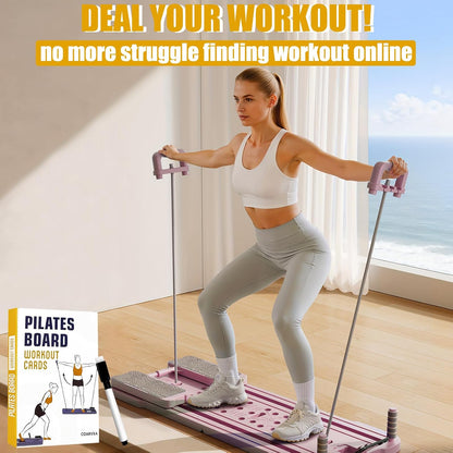 Bodyweight Workout Cards for Women & Men-50 Bodyweight Workout Cards，Includes 2 Rings& Dry-Erase for Easy Organization-Home, Gym or Studio (Bodyweight)