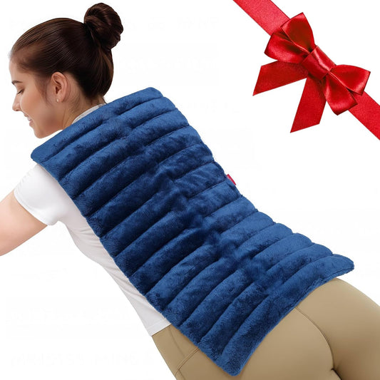 Comfytemp 12" x 22" Large Microwavable Moist Heating Pad for Back, 3.6 lb