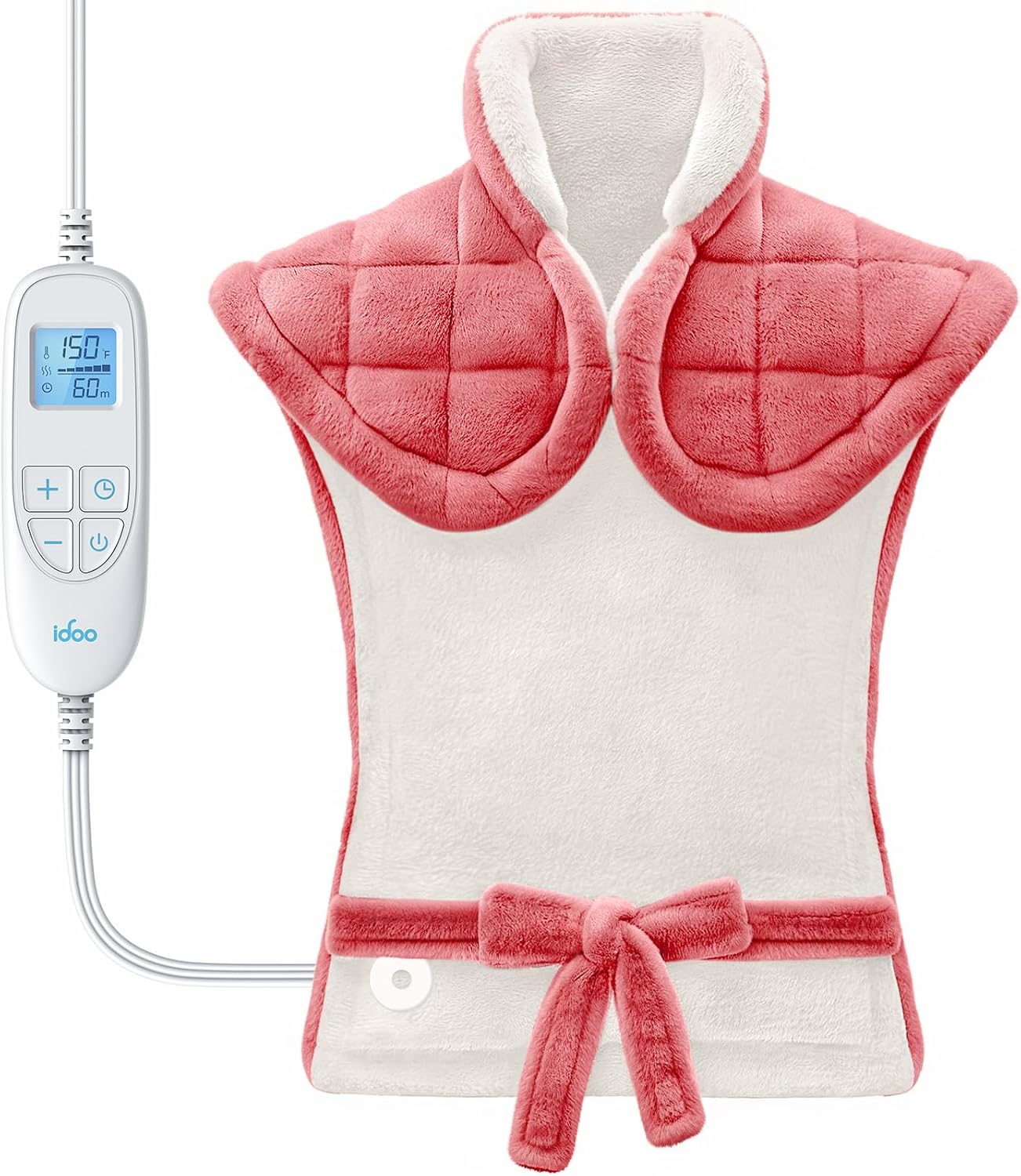 iDOO Heating Pad for Back Pain Relief, Birthday Gifts for Men Women Her Mum, FSA Eligible Items Only List, Weighted Heating Pad for Neck & Shoulders, ETL Electric Heat Pad, 24"x33"