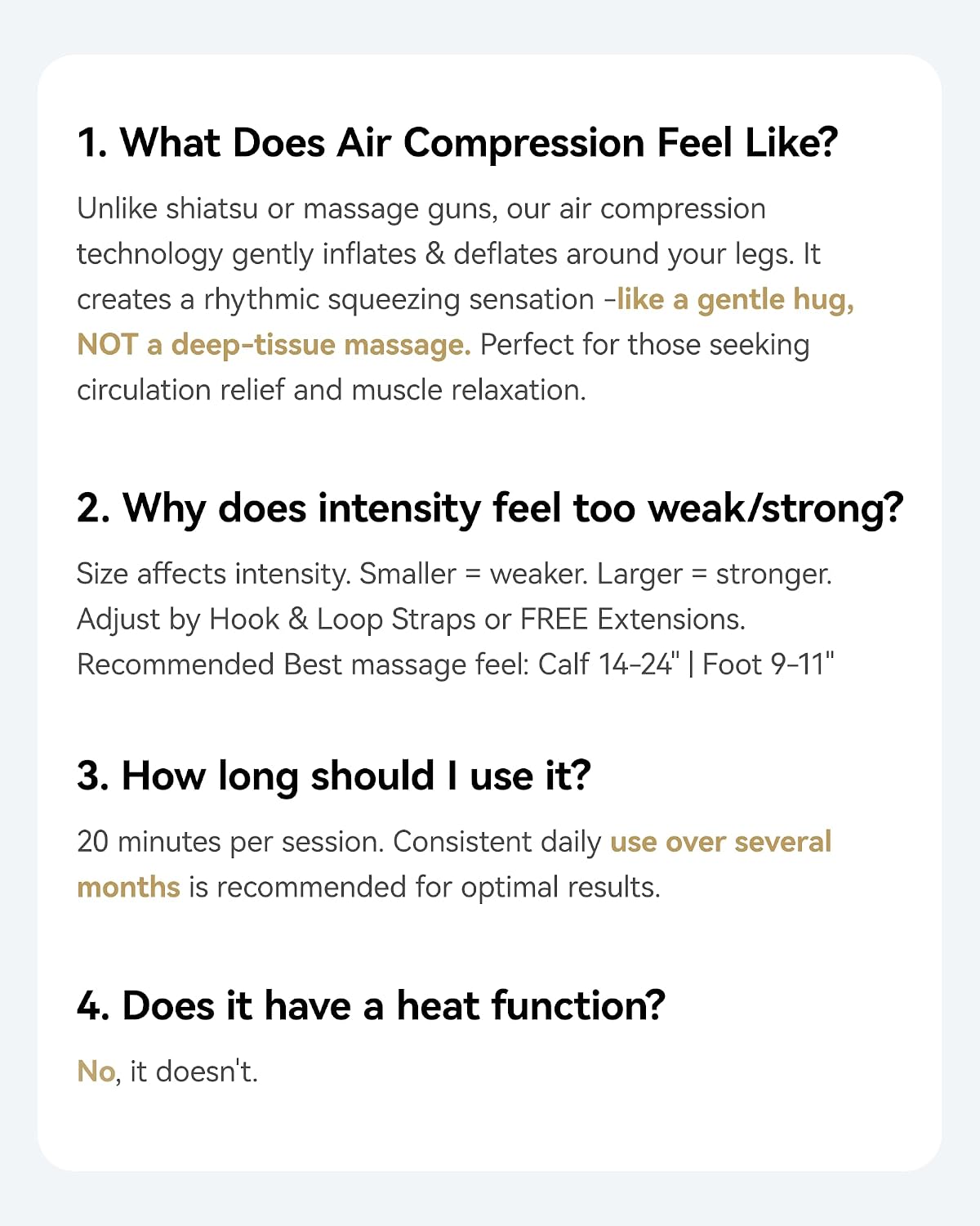 FIT KING Leg Massager for Circulation and Pain Relief, Air Compression Leg and Foot Massager to Relieve Pain Swelling Edema with 2 Size Extensions- Great Gift for Wife Mom and Dad