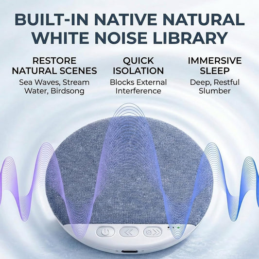 Dreamwave Pillow Speaker, Mini Sleep Companion, 48-Hour Ultra-Long Battery Life