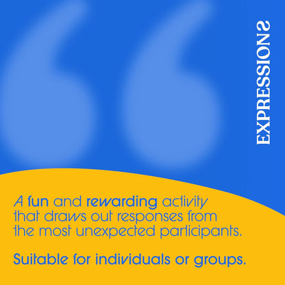 Keeping Busy Expressions Set 1 Dementia Activities for Seniors | Alzheimer Products for Elderly Patients | Fun Memory Game Toy & Cognitive Brain Puzzle for Senior Citizens w/Memory Loss or Alzheimers