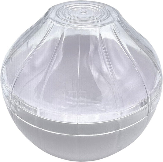 Fruit and Vegetable Storage Containers for Fridge, Onion Saver and Lemon Keeper Reusable Lemon and Onion Keeper/Saver/Holder, Refrigerator Vegetable Crisper(White)