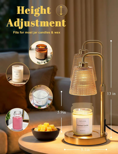 Candle Warmer Lamp with Timer, Birthday Gifts for Women, Ideal Fall Decor