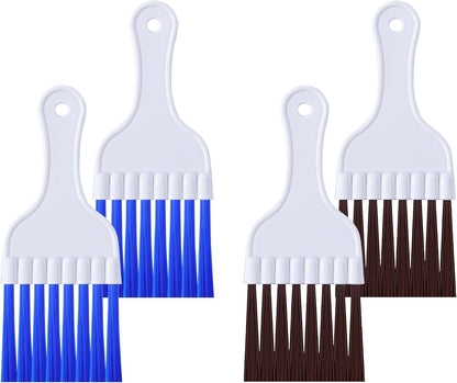 2Pcs Air Conditioner Fin Comb Cleaner kit AC Coil Cleaning Brush Condenser Fin Straightener AC Evaporator Comb Radiator Repair Clean Tool