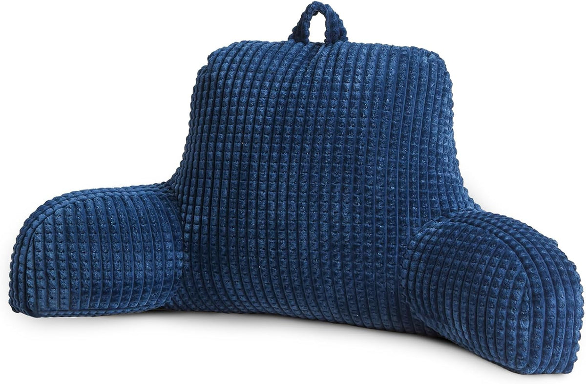 A Nice Night Darkgrey 17" Bed Wedge Pillows with Arms for Sitting