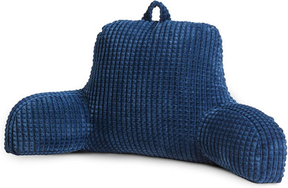 A Nice Night Darkgrey 17" Bed Wedge Pillows with Arms for Sitting