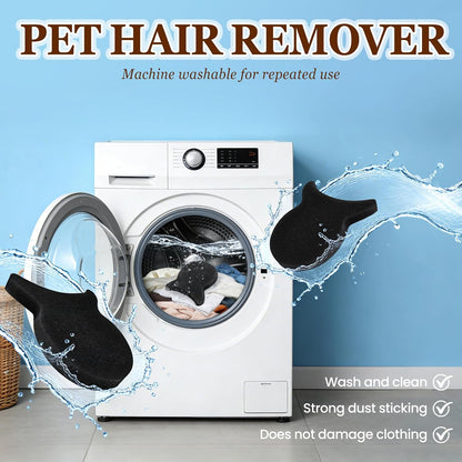 Pet Hair Remover for Laundry, Reusable Dog & Cat Hair Remover Tool, Effectively Removes Pet Hair, Lint and Dander from Bedding and Clothing, Suitable for Washing Machines, Dryers 4PCS