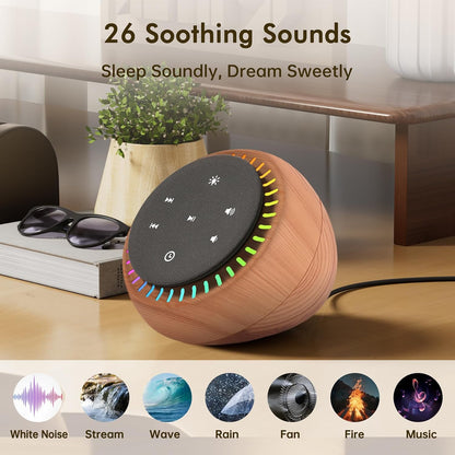 DreamSky Sound Machine for Sleep, White Noise for Sleeping Adults & Baby