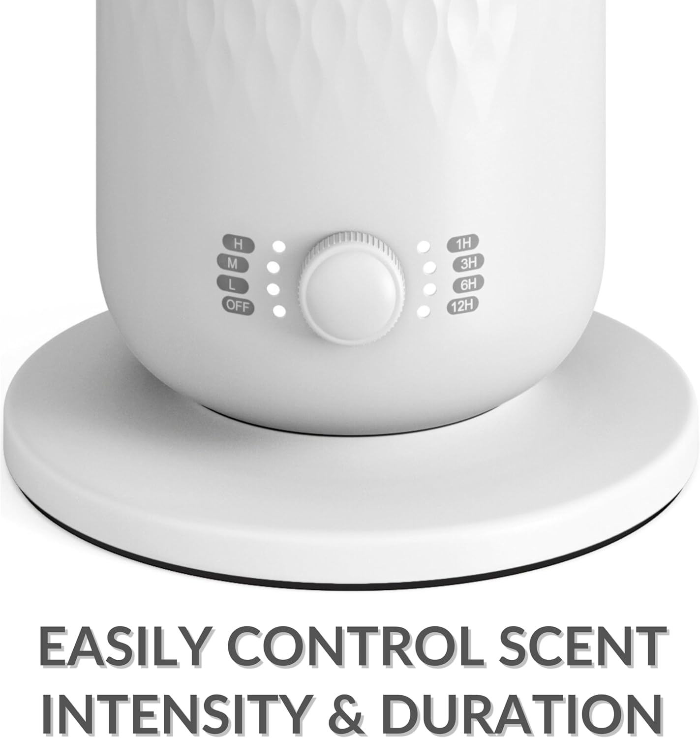 The AirScent Waterless Diffuser - Cold Air Scent Diffuser Oil Machine | for Homes, Offices, Hotels and Spas - Aromatherapy Diffuser For Aesthetic Scenting - Black - 4.05 Oz - Fragrance Not Included