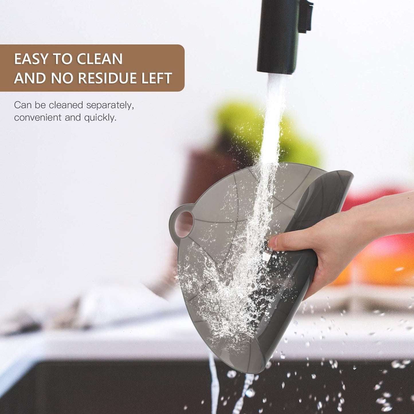 Silicone Spill Stopper Lid, Silicone Boil Over Safeguard Anti Spill Lid Cover Multi-Function Kitchen Cooking Tool for Cooking Pots from 7-10inches