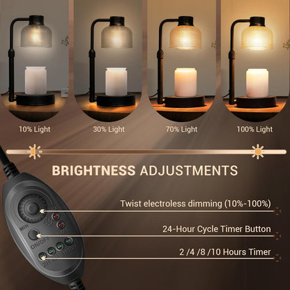 Candle Warmer Lamp with Timer, Birthday Gift for Women, House Warming Gift