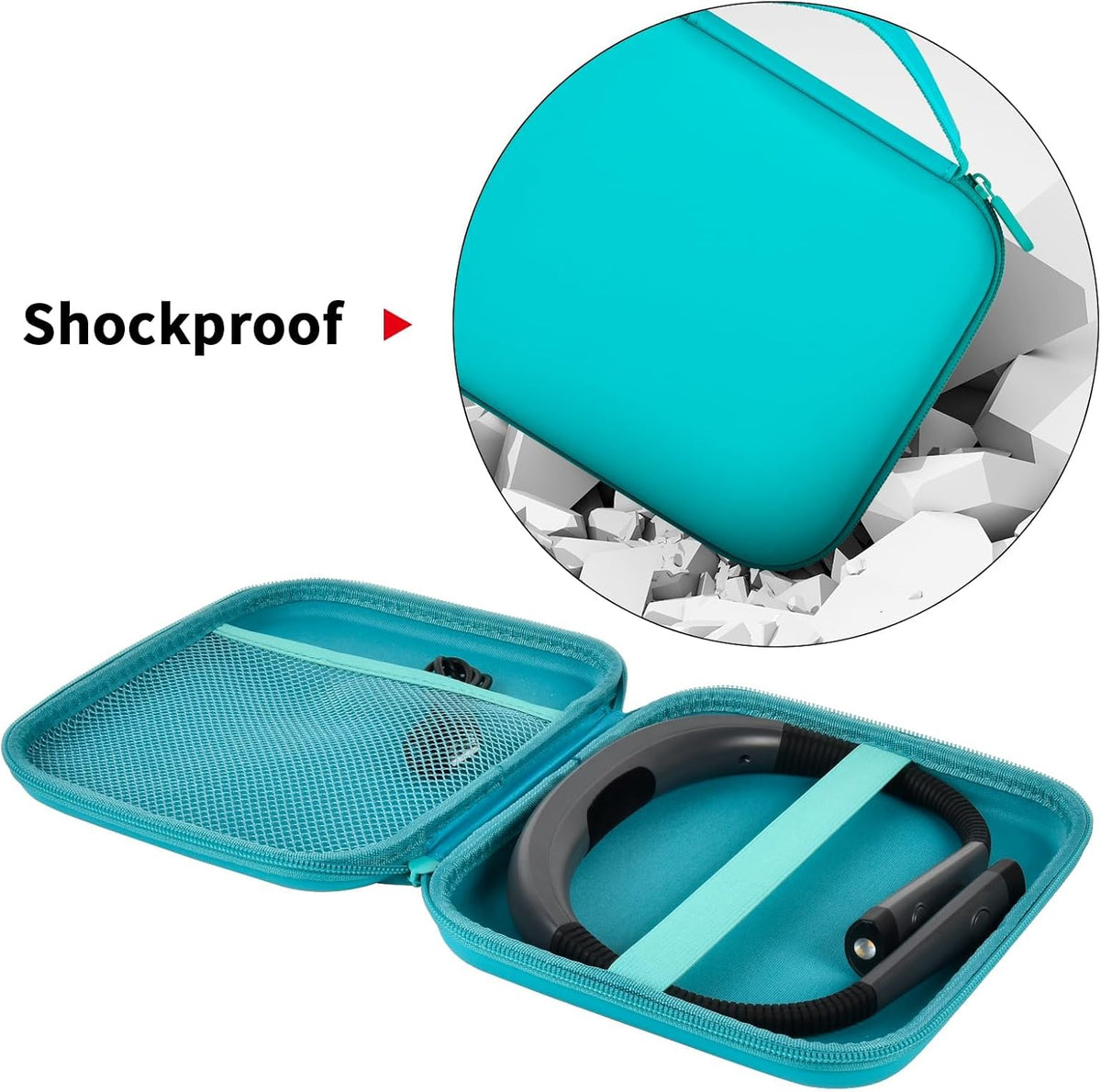 GWCASE Hard Carrying Case for Glocusent for Vekkia LED Neck Reading Lights