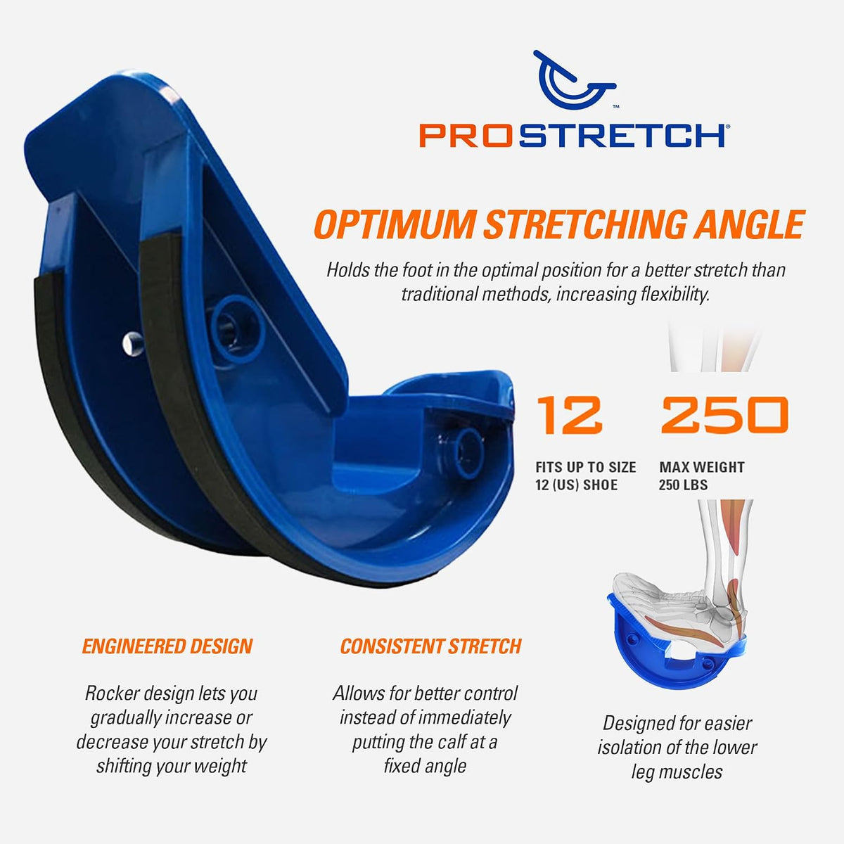 ProStretch Original, Calf Stretcher for Plantar Fasciitis & Tight Calves