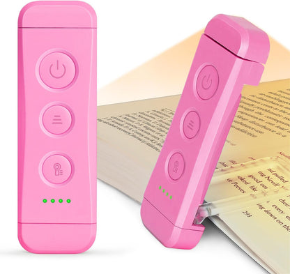 Glocusent USB Rechargeable Book Light for Reading in Bed, LED Reading Light
