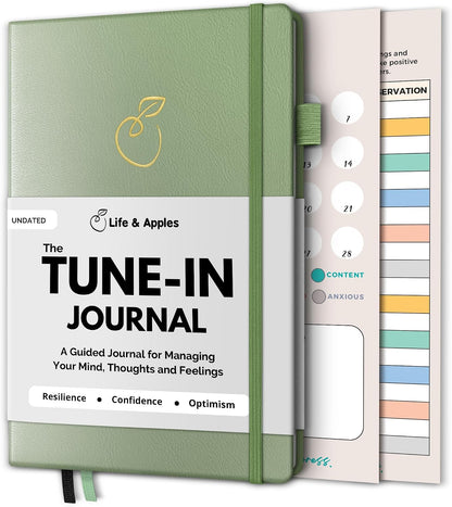 Life & Apples Daily Journal for Women, Guided with Prompts, Lavender