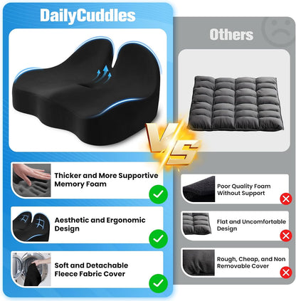 Seat Cushion, Chair Cushions, Memory Foam Office Chair Cushion