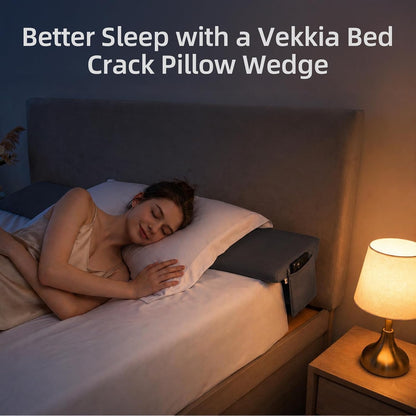 Vekkia Lumbar Support Pillow for Recliner, Ergonomic Back Support for Couch | Backrest Pillow, Improve Posture, Relieve Back Pain for Long Sitting & Elderly, for Armchair & Sofa, Removable Cover,Brown