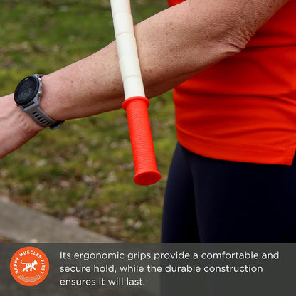 Tiger Tail The Stick - Bendy 18” Flexible Muscle Roller Stick for Myofascial Release & Trigger Points - Bendable Deep Tissue Massager for Legs, Back, Shoulders - Relieve Soreness & Improve Recovery